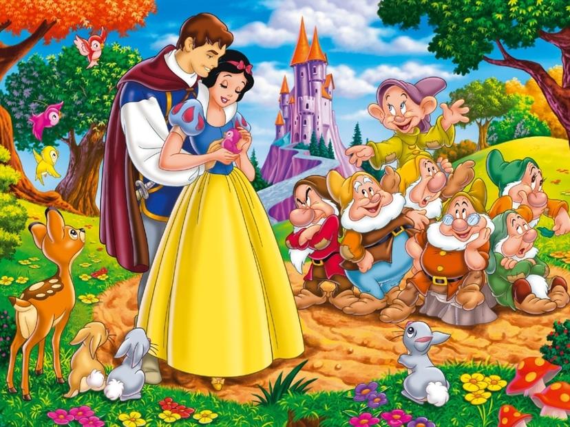 Snow White and the Seven Dwarfs Landscape