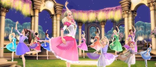 Barbie in the 12 Dancing Princesses Landscape
