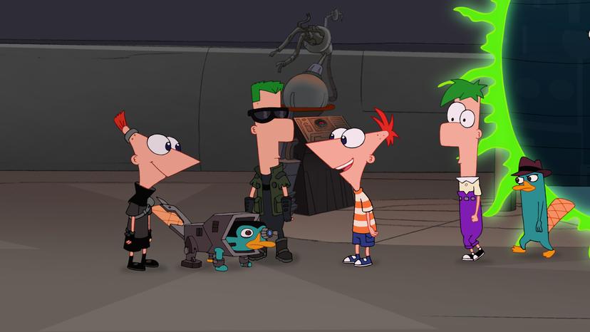 Phineas and Ferb the Movie: Across the 2nd Dimension Landscape