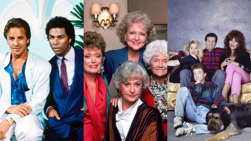 Miami Vice, The Golden Girls, Married with Children