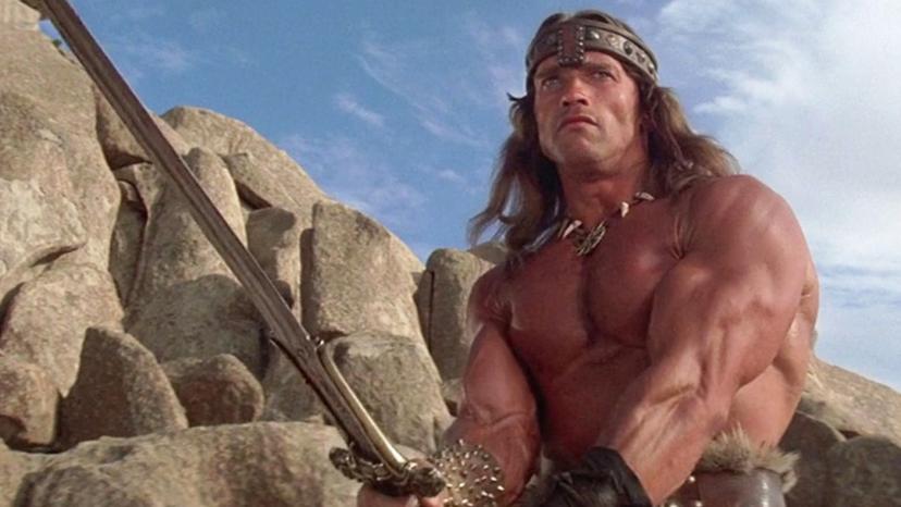 Arnold Schwarzenegger in Conan the Barbarian