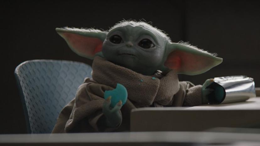 Baby Yoda in The Mandalorian