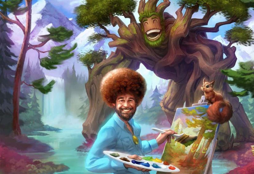 Cultheld Bob Ross is terug…. als game-personage!