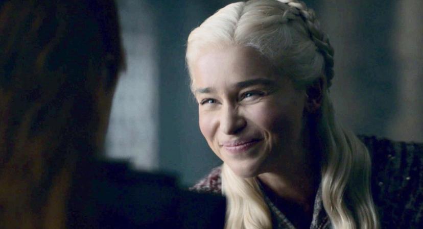 Daenerys Targaryen squint