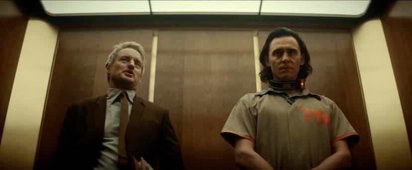Owen Wilson en Tom Hiddleston in Loki