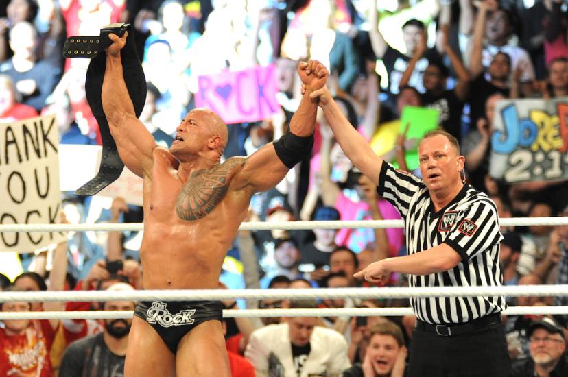 Dwayne Johnson op WWE Network