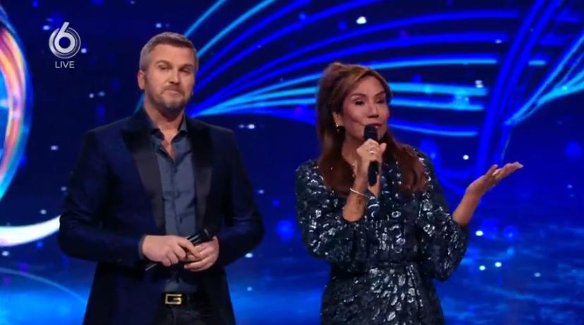 Winston Gerschtanowitz en Patty Brard in Dancing on Ice op SBS6
