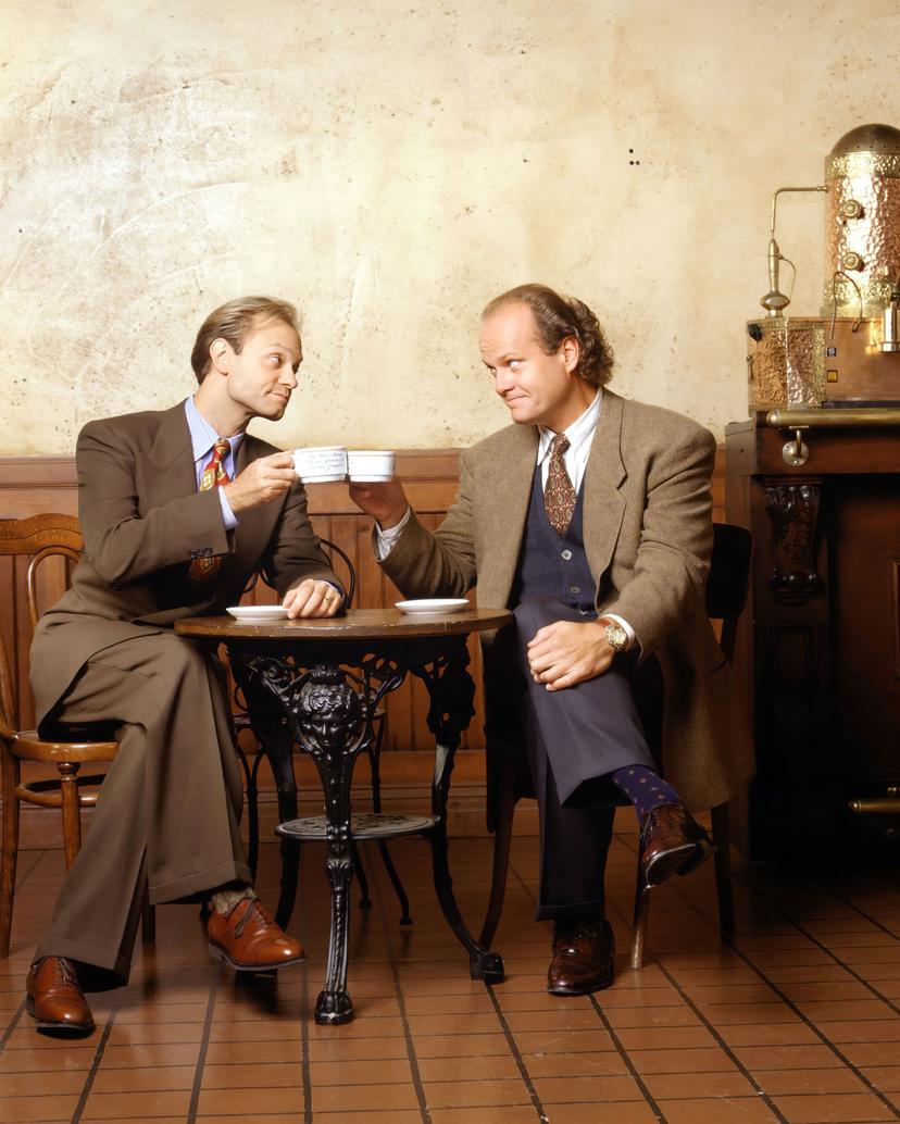 David Hyde Pierce en Kelsey Grammer