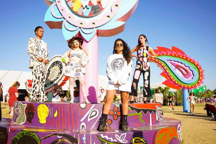 Modellen Coachella