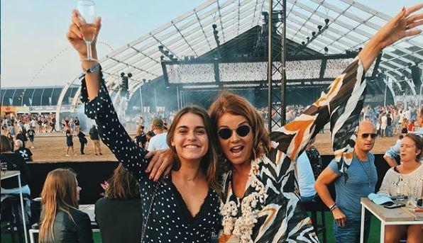 Goedele Liekens, dochter Merel