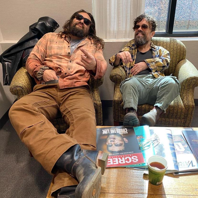 Jason Momoa en Peter Dinklage 