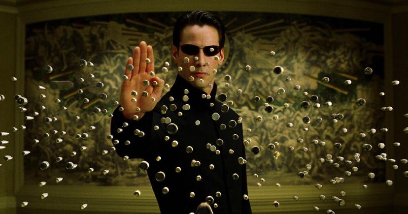 Keanu Reeves als Neo in The Matrix
