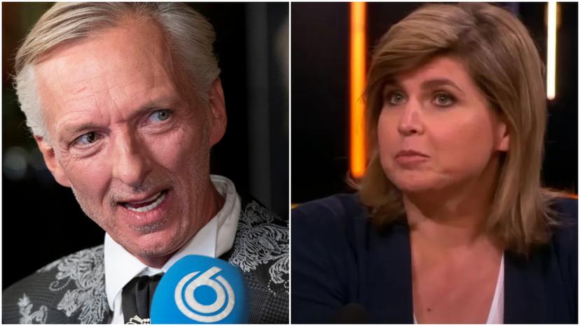 Martien Meiland uit Chateau Meiland en First and Last en Angela de Jong