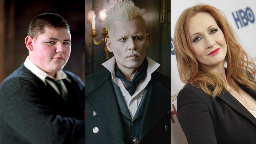Vincent Crabbe, Grindelwald en J.K. Rowling