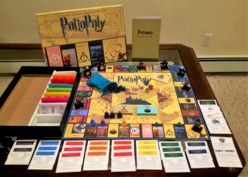 Monopoly + Harry Potter = Pottopoly