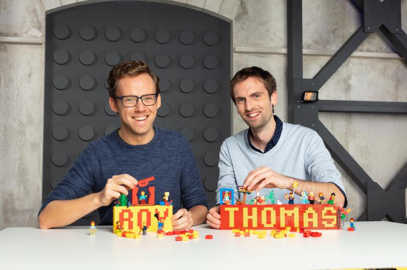 Roy en Thomas LEGO Masters