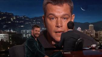 Matt Damon ‘verpest’ Thor’s interview met Jimmy Kimmel