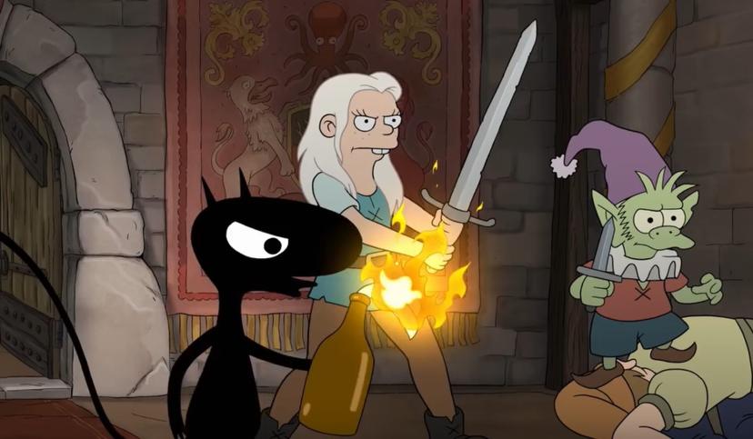 Trailer: Disenchantment, uit het hoofd van Simpsons-baas Matt Groening