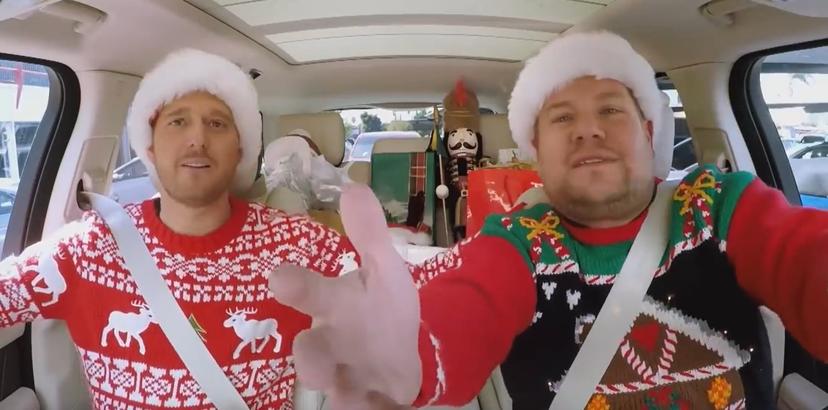 A merry Carpool Karaoke Christmas!