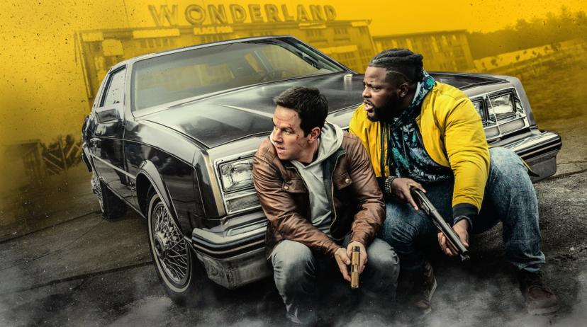 Mark Wahlberg en Winston Duke in Spenser Confidential op Netflix 2020
