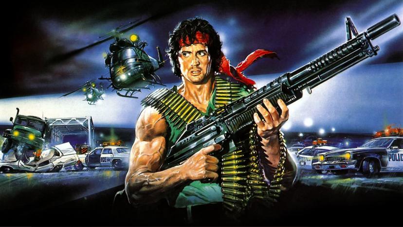 Sylvester Stallone als Rambo