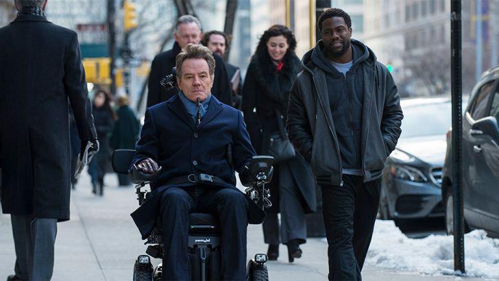 Kevin Hart irriteert Bryan Cranston in eerste trailer Intouchables-remake
