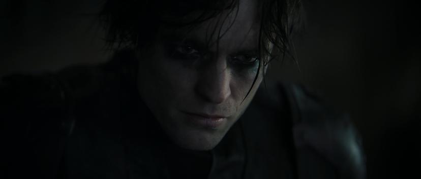 Robert Pattinson als Batman in The Batman van Matt Reeves