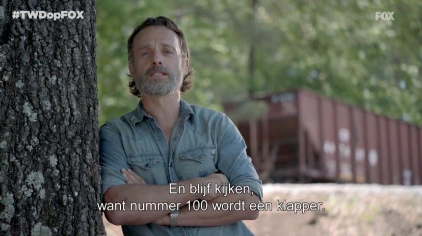 The Walking Dead-acteurs bedanken... Jou!