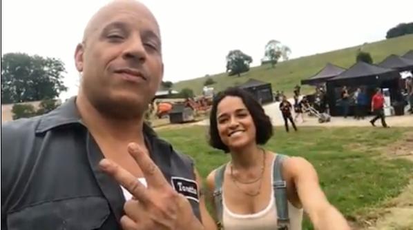 Vin Diesel en Michelle Rodriguez