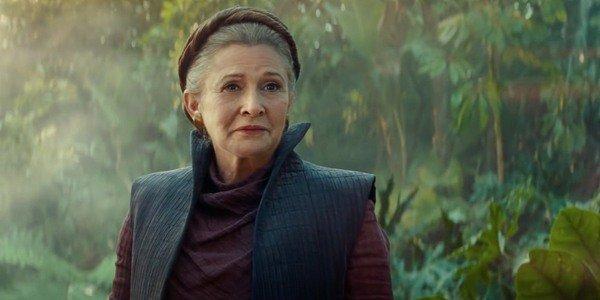 Carrie Fisher als Leia in Star Wars: The Rise of Skywalker