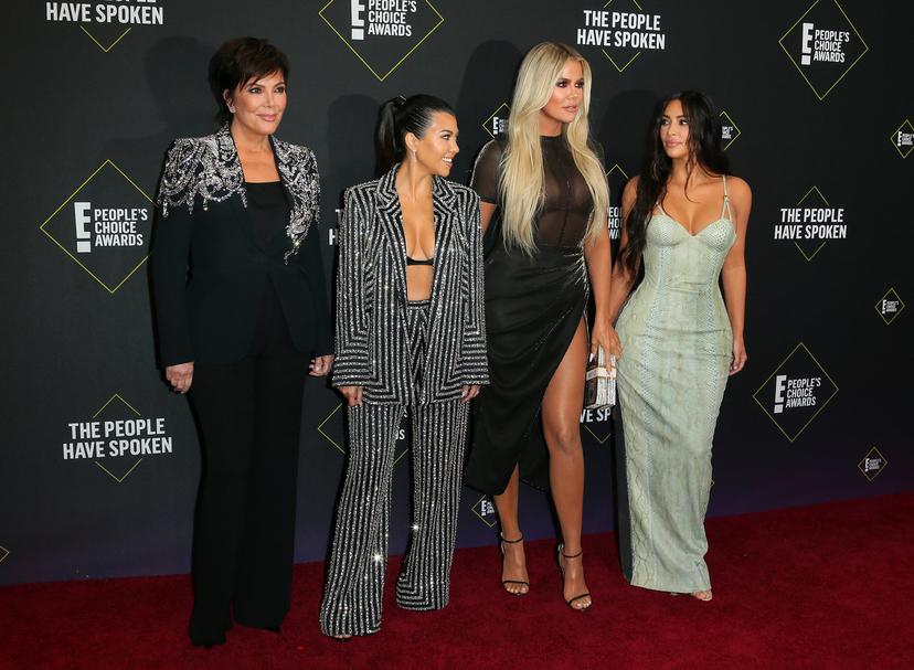 Kris Jenner, Kourtney, Khloé en Kim Kardashian