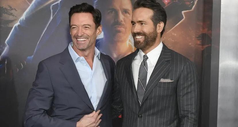 Hugh Jackman en Ryan Reynolds