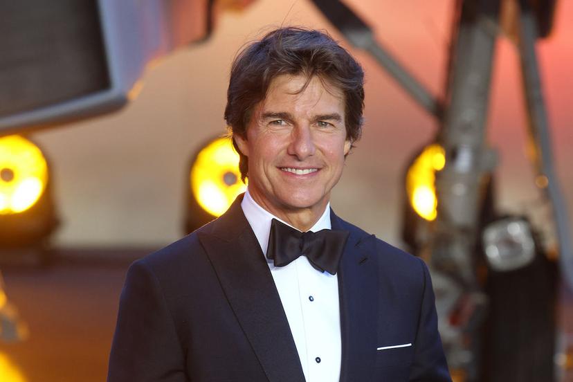 Tom Cruise op de première van Top Gun: Maverick