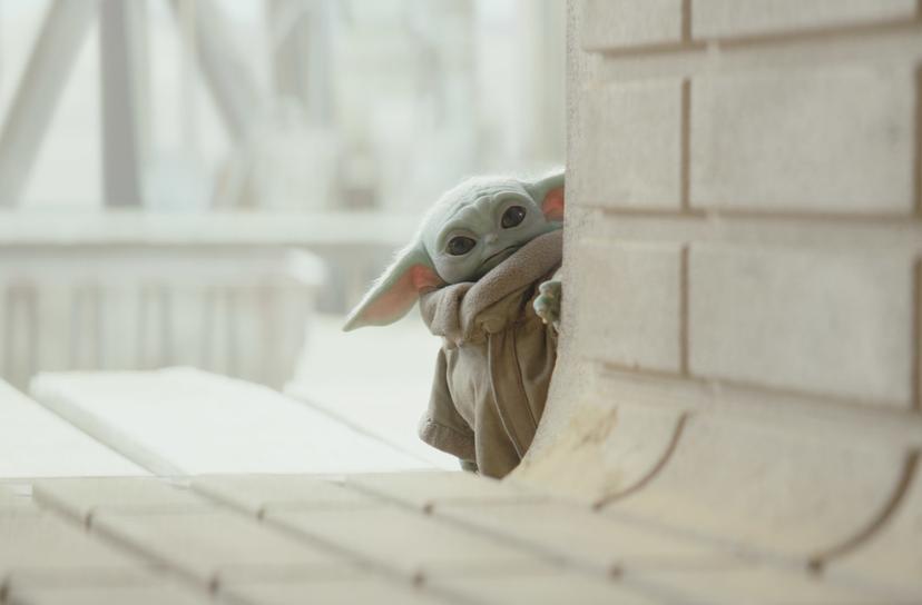 Baby Yoda/Grogu in The Mandalorian
