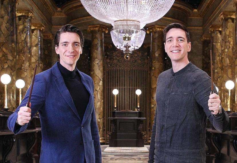 De 'Weasley-tweeling' uit Harry Potter: James en Oliver Phelps