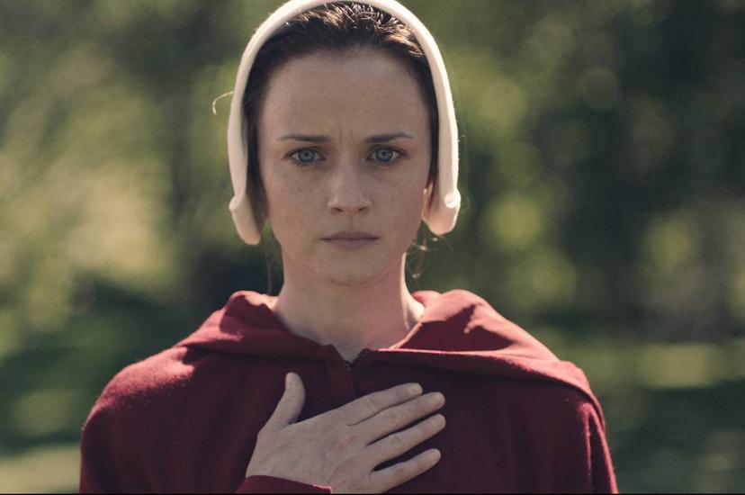Alexis Bledel in The Handmaid's Tale