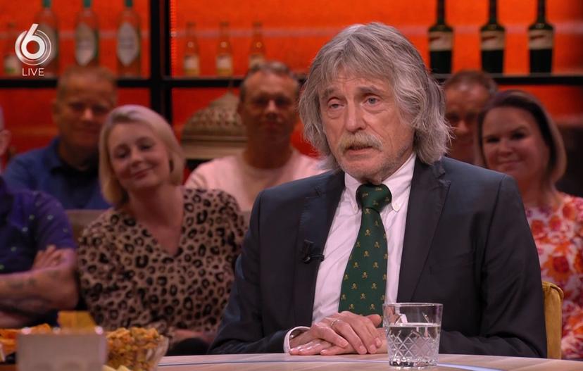 Johan Derksen in Vandaag Inside over Nick en Simon