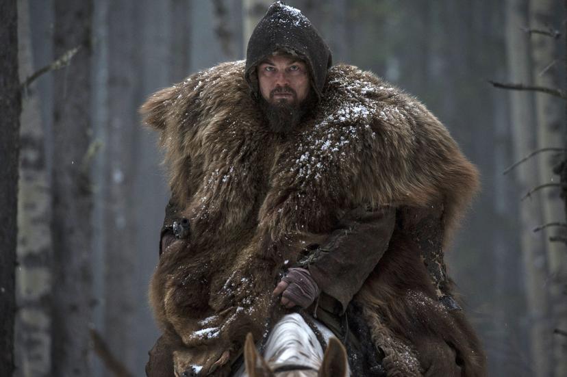 Leonardo DiCaprio in The Revenant