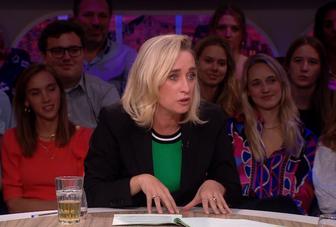 Eva Jinek in Tranen
