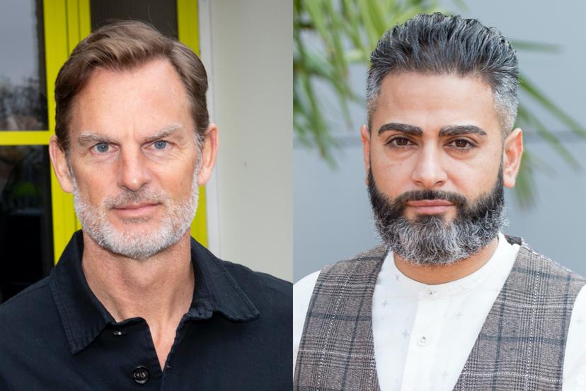 Ronald de Boer en Danny Ghosen