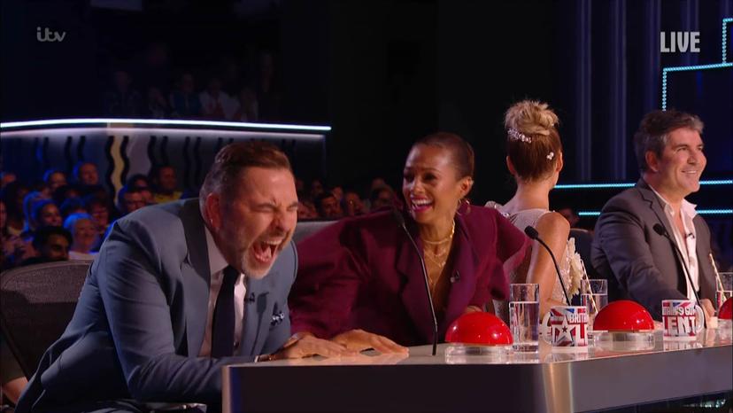 David Walliams als jurylid bij Britain's Got Talent