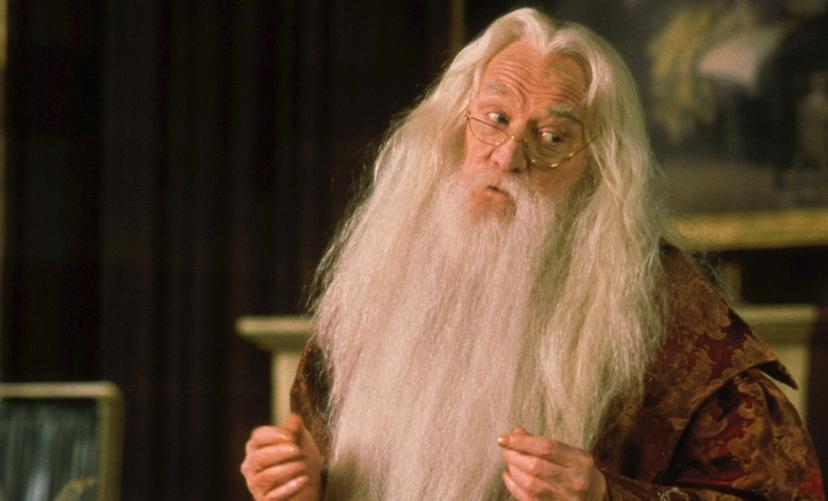 Richard Harris als Albus Dumbledore