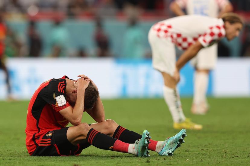 België is uitgeschakeld op het Wk in Qatar
