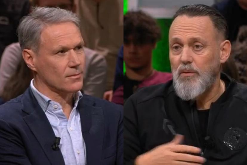 Marco van Basten en Hugo Borst