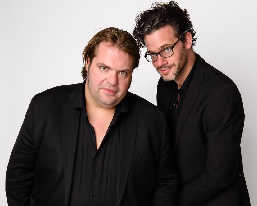 Frank Evenblij en Erik Dijkstra