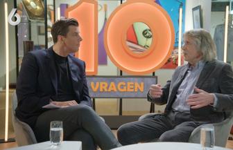Johan Derksen en Rob Kemps in De 10 Vragen