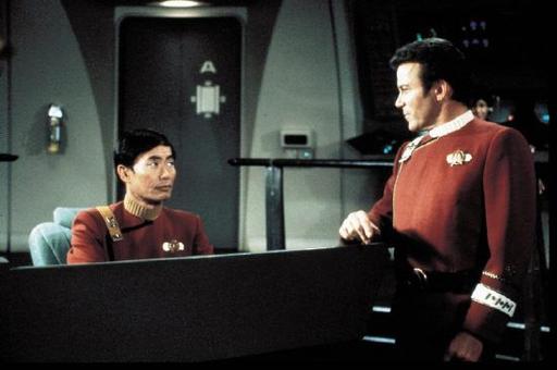 George Takei en William Shatner in Star Trek