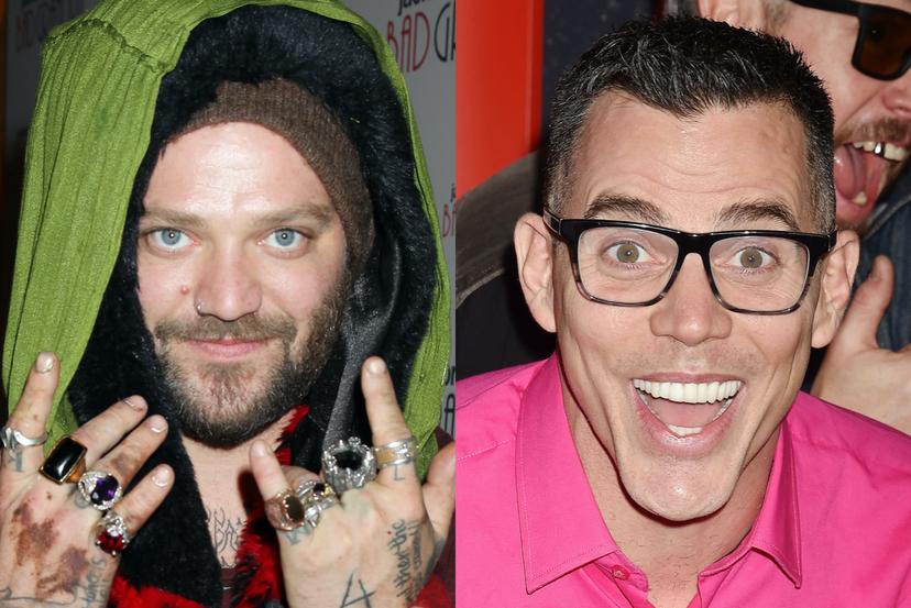 Jackass-collega's Bam Margera en Steve-O