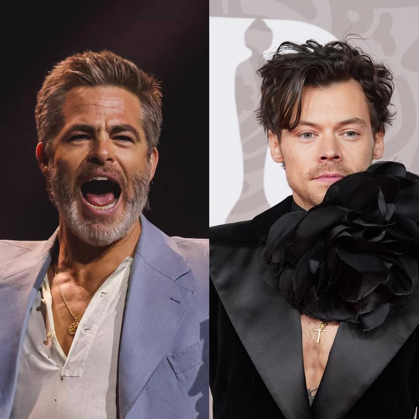 Chris Pine en Harry Styles