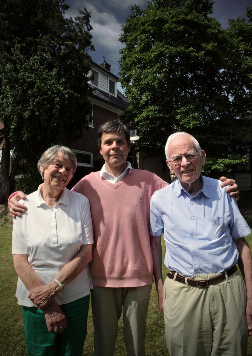 Kees Momma en zijn ouders